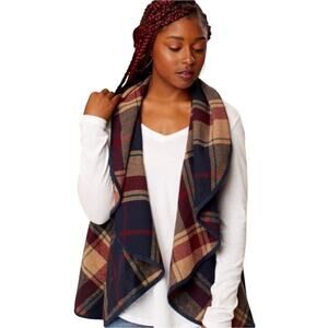 Altar’d State‎ Plaid Vest Small